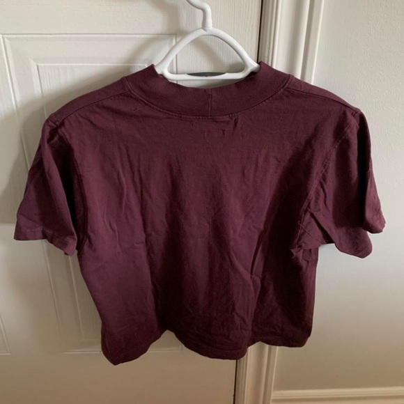 Urban Outfitters Burgundy Tee - in great condition - Picture 2 of 2